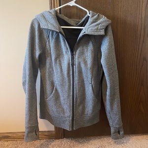 Lululemon Scuba Full-Zip Hoodie Dark Gray